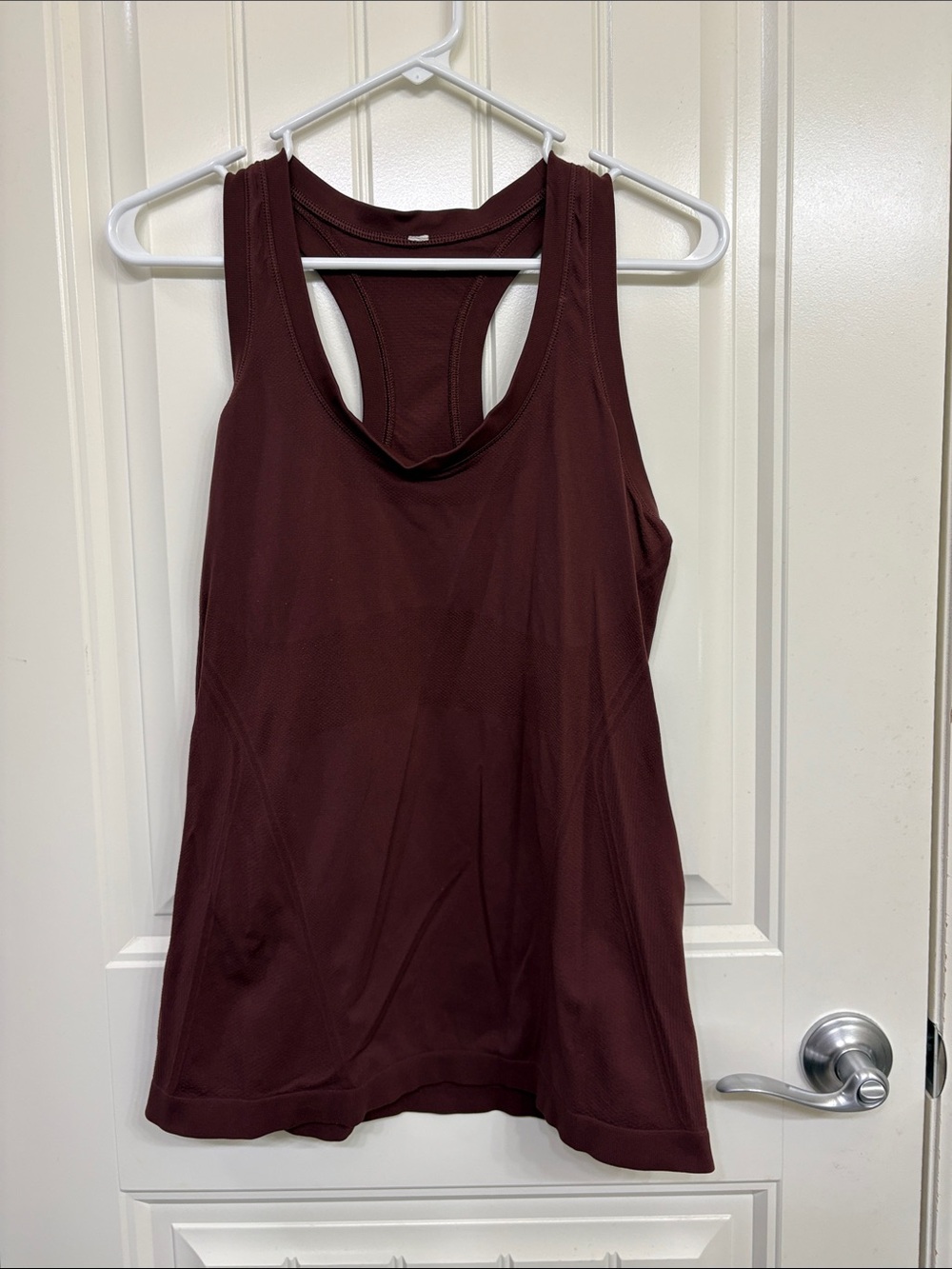 Athleta Racerback Performance Tank - Burgundy